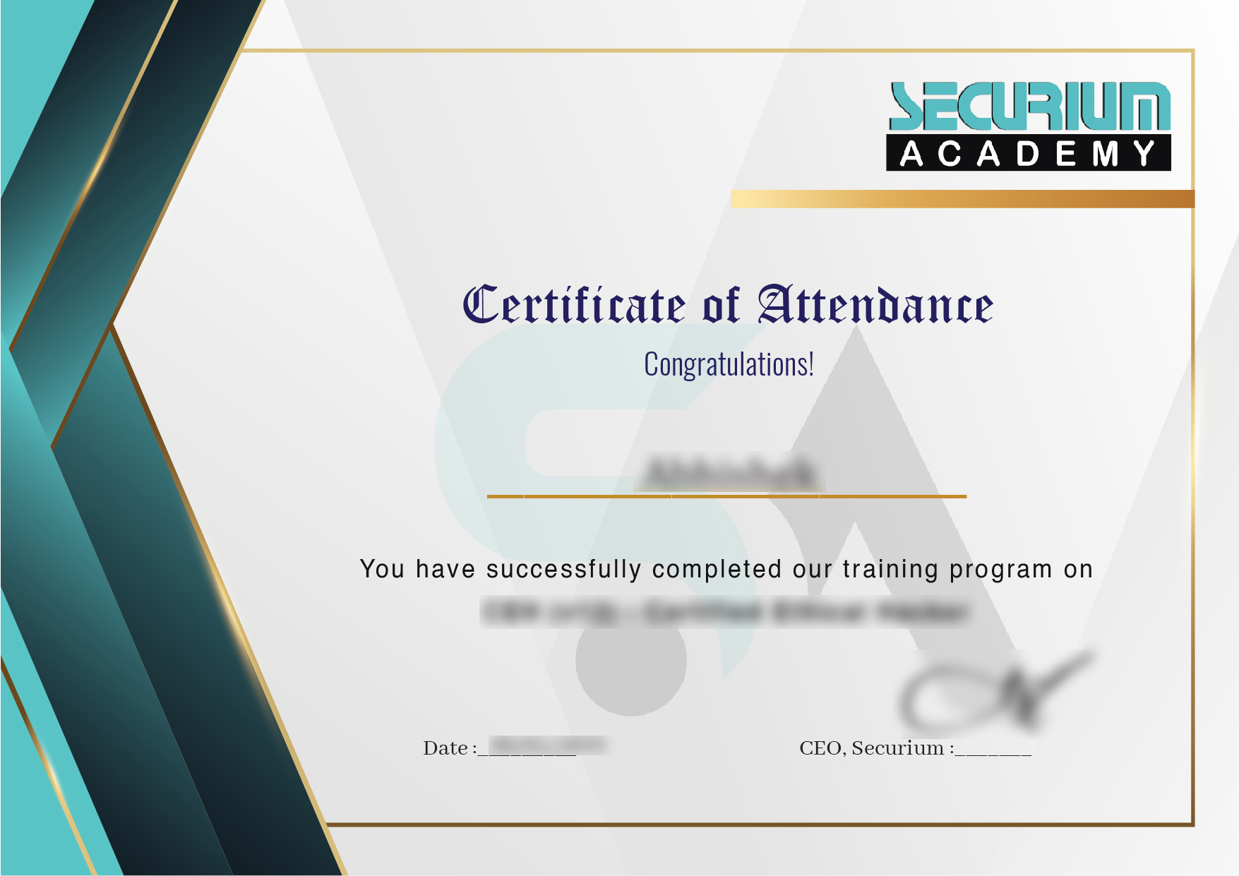 Post Graduate Cyber Security Certificate